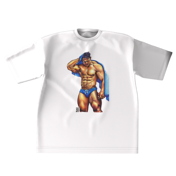 ビッグシルエットTシャツ - XL - 両面