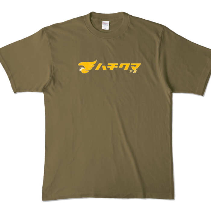 カラーTシャツ - XL - オリーブ (濃色)