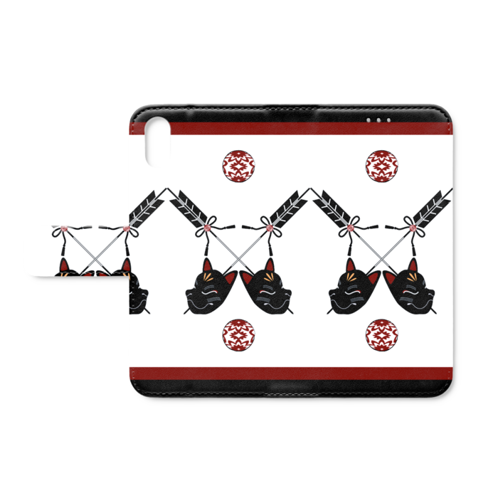 手帳型iPhoneケース - iPhone XS / X - ストラップ穴 なし