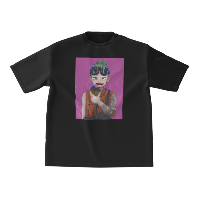 ビッグシルエットTシャツ - M - 正面