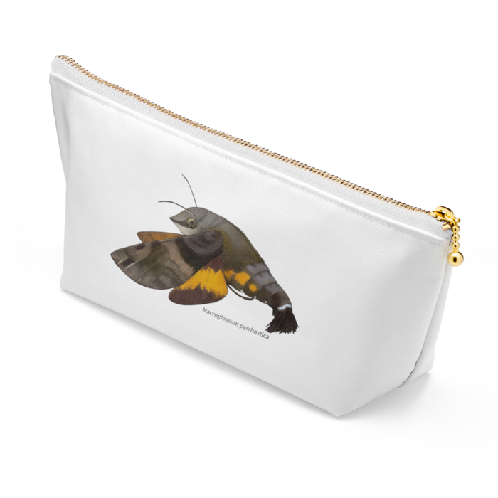 ポーチ - 長さ21.5cm / 高さ10cm - ホワイト