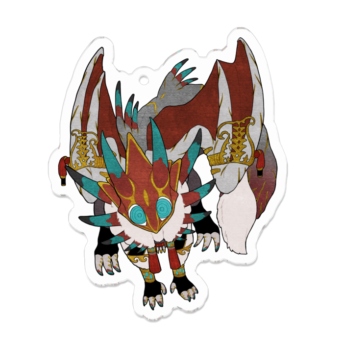 アクリルキーホルダー - 70 x 70 (mm)