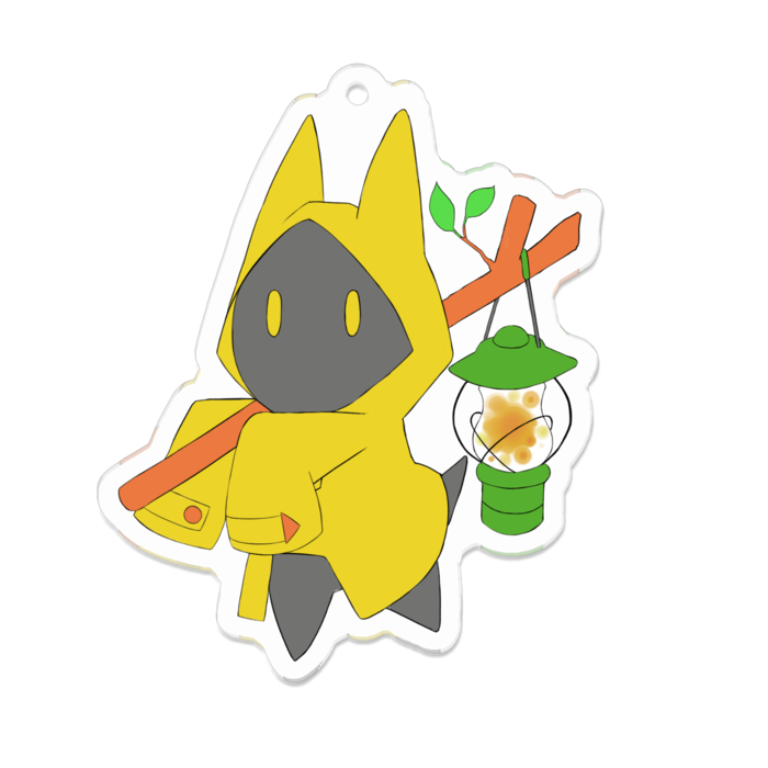 アクリルキーホルダー - 70 x 70 (mm)