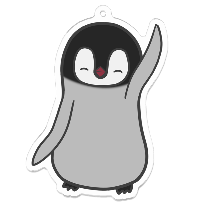 アクリルキーホルダー（コーティング） - 70 x 70 (mm)