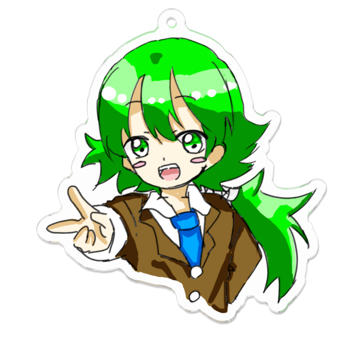 アクリルキーホルダー - 70 x 70 (mm)