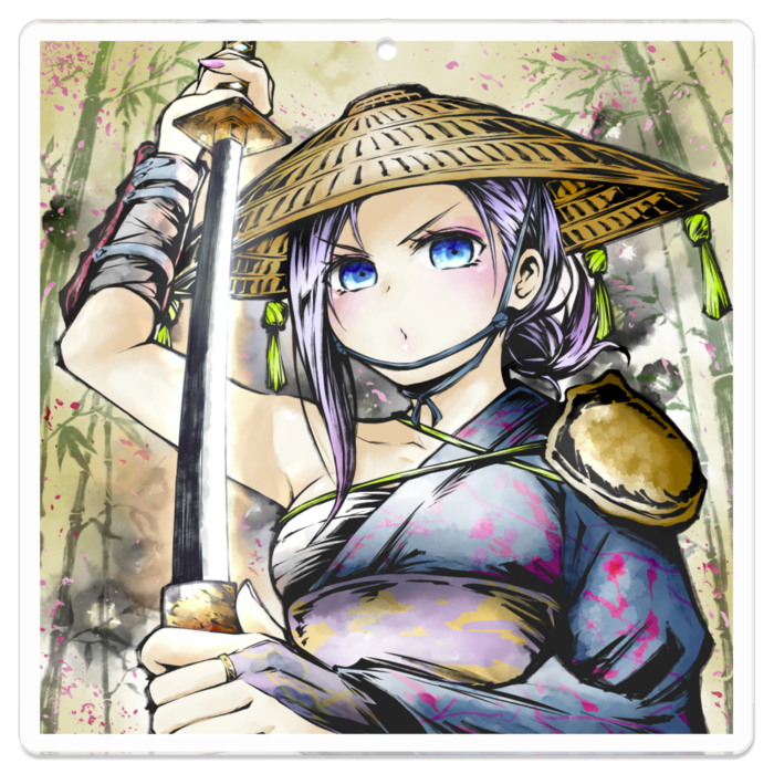 アクリルキーホルダー - 70 x 70 (mm)