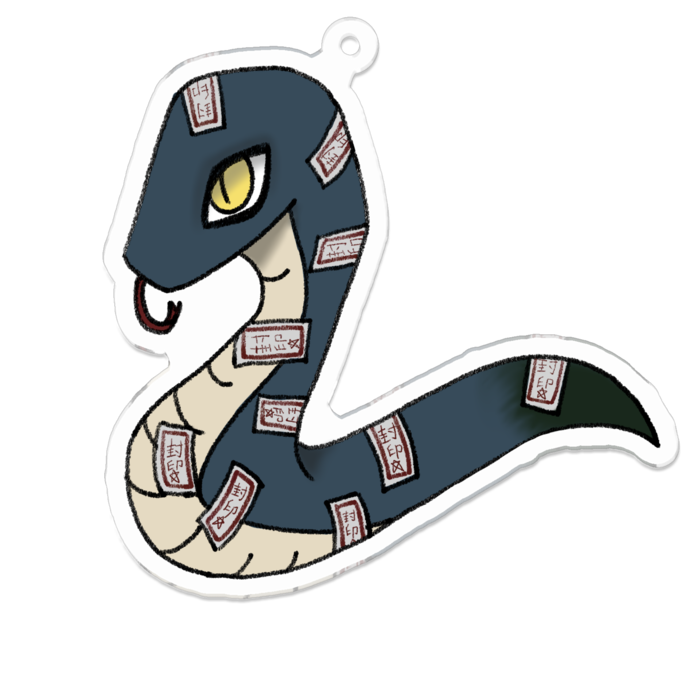 アクリルキーホルダー - 70 x 70 (mm)