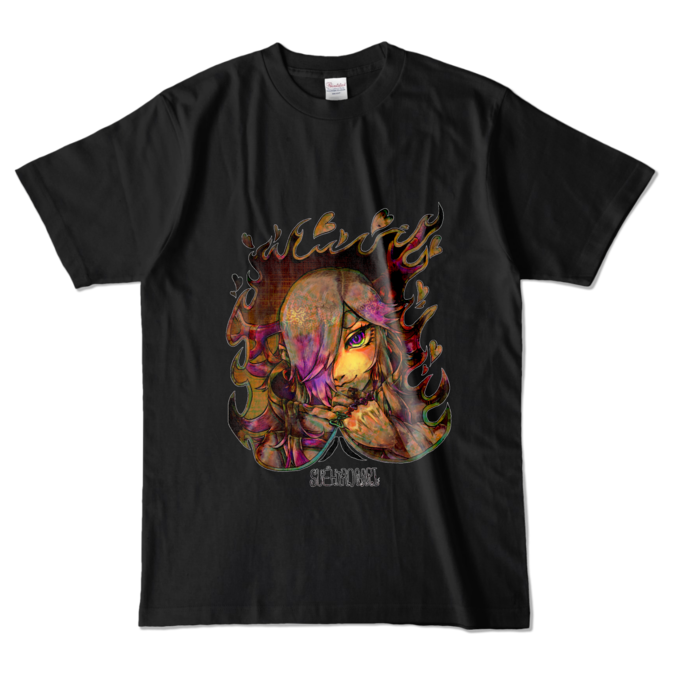 錆ムーディーTシャツ前デザインL