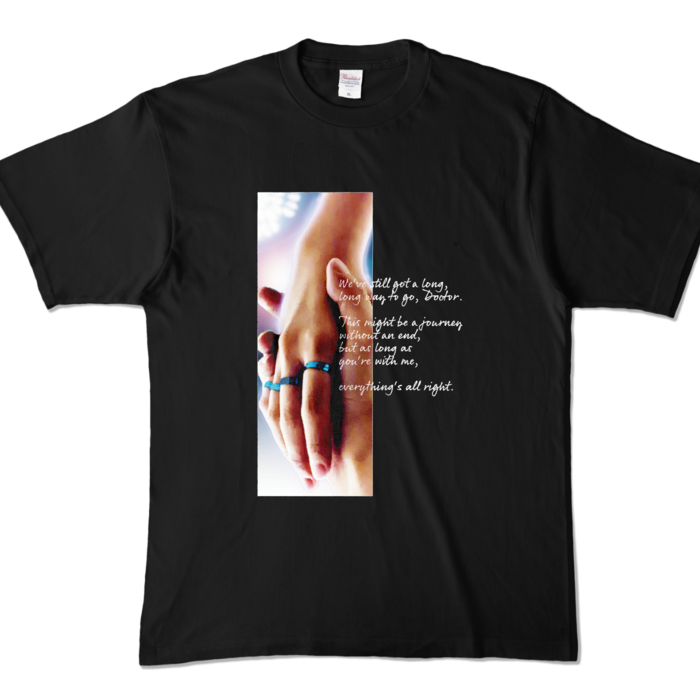 カラーTシャツ - XL - ブラック (濃色)