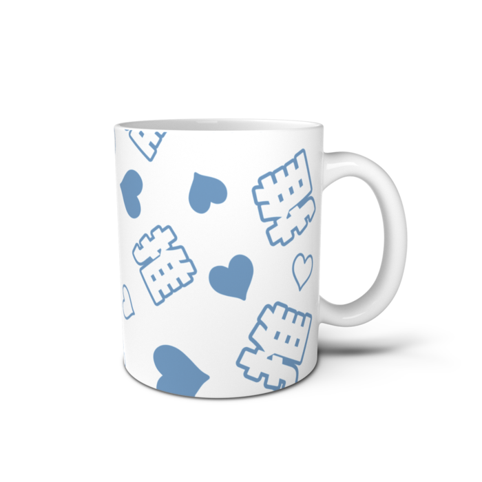 マグカップ - 直径 8 cm / 高さ 9.5 cm