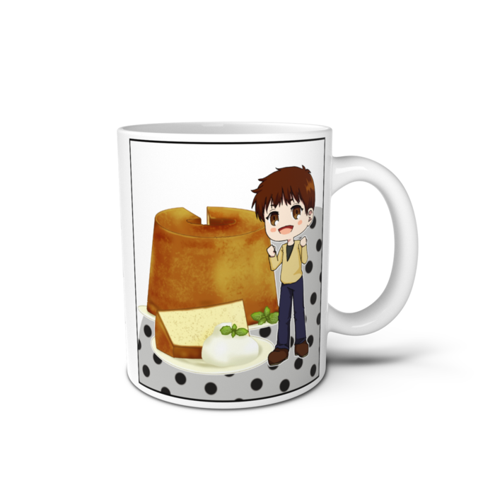 マグカップ - 直径 8 cm / 高さ 9.5 cm