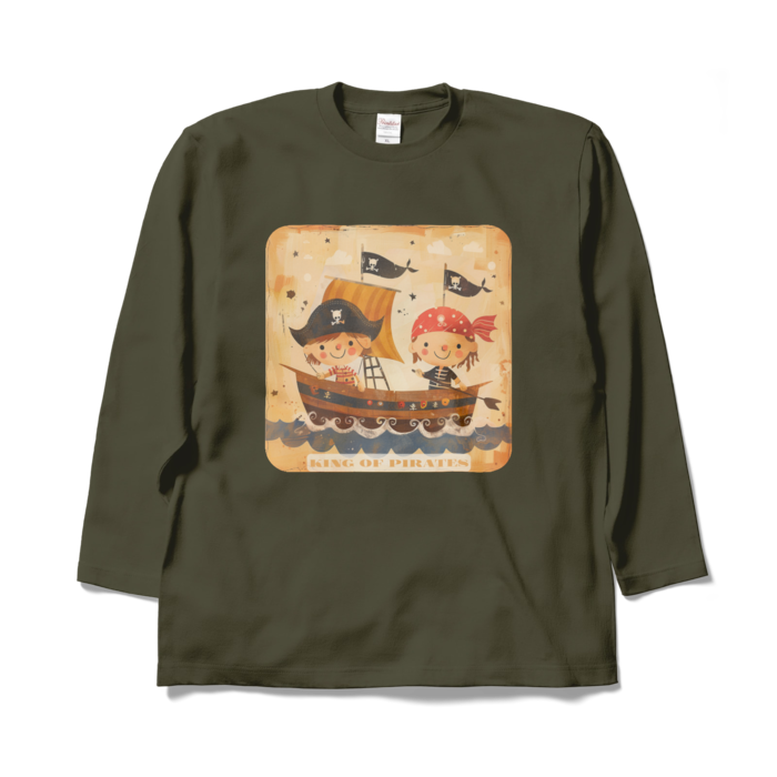 ロングスリーブTシャツ - XL - アーミーグリーン