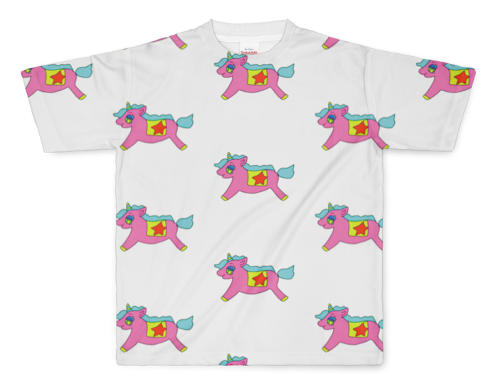 フルグラフィックTシャツ - L - 正面印刷のみ