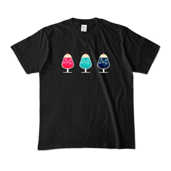 カラーTシャツ - M - ブラック (濃色)