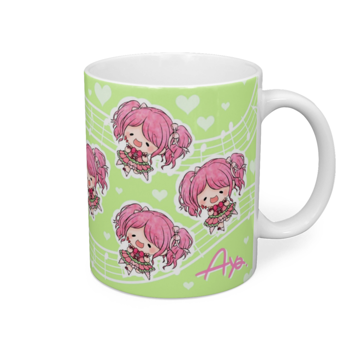 マグカップ - 直径 8 cm / 高さ 9.5 cm