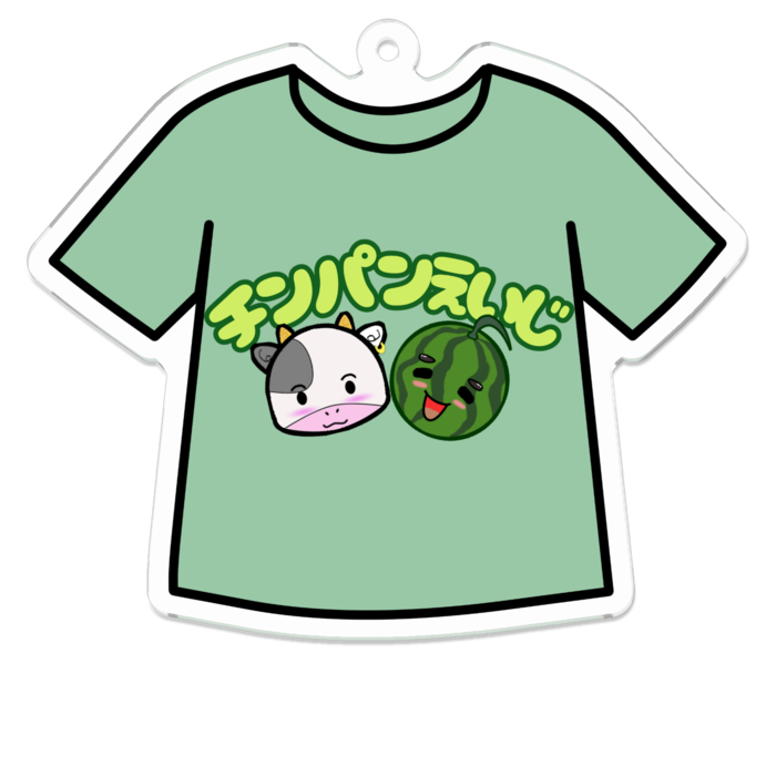 アクリルキーホルダー - 70 x 70 (mm)