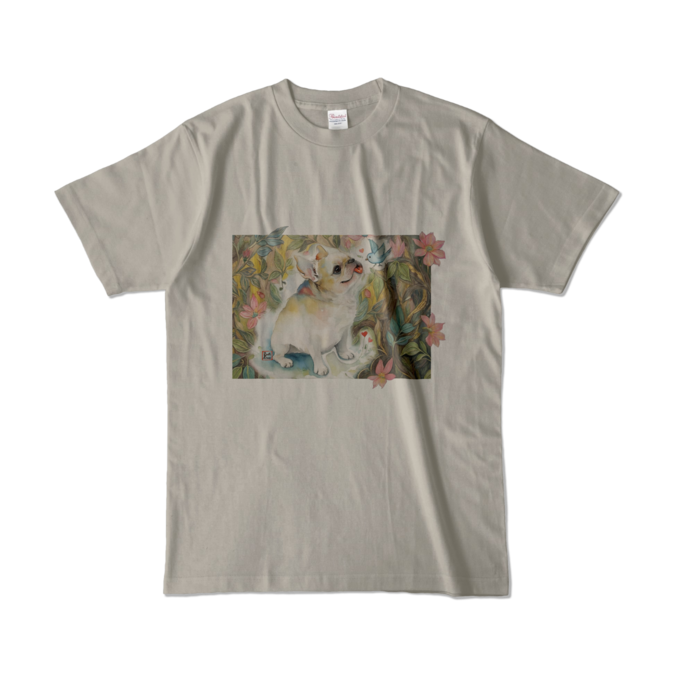 カラーTシャツ - L - シルバーグレー (淡色)