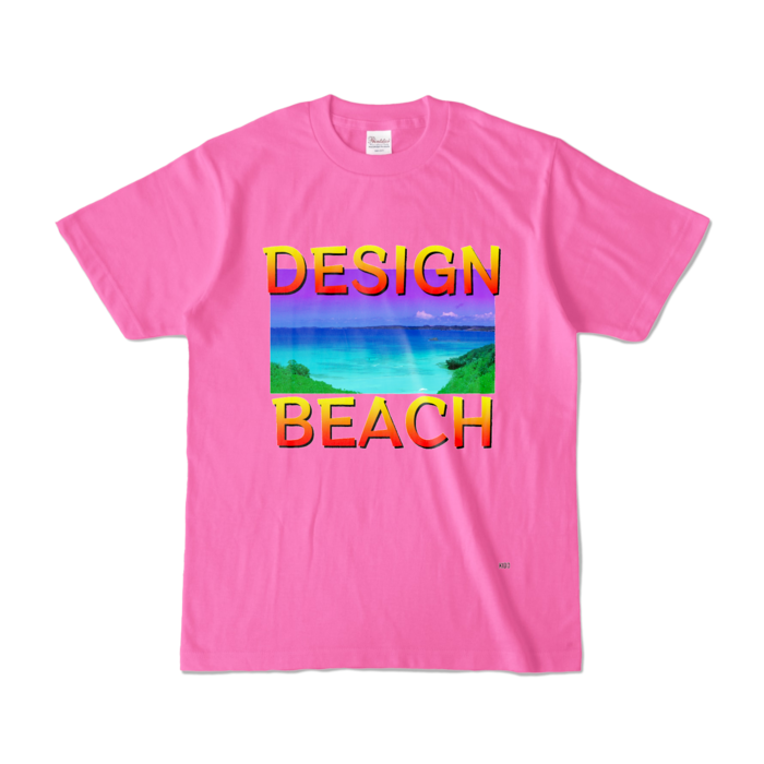 カラーTシャツ - S - ピンク (濃色)