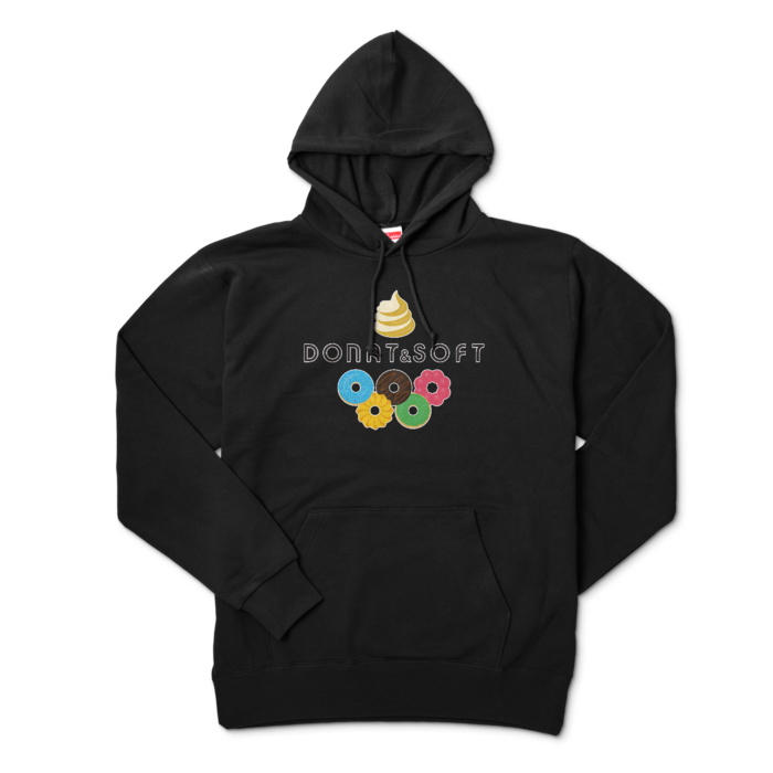 パーカー - XL - ブラック