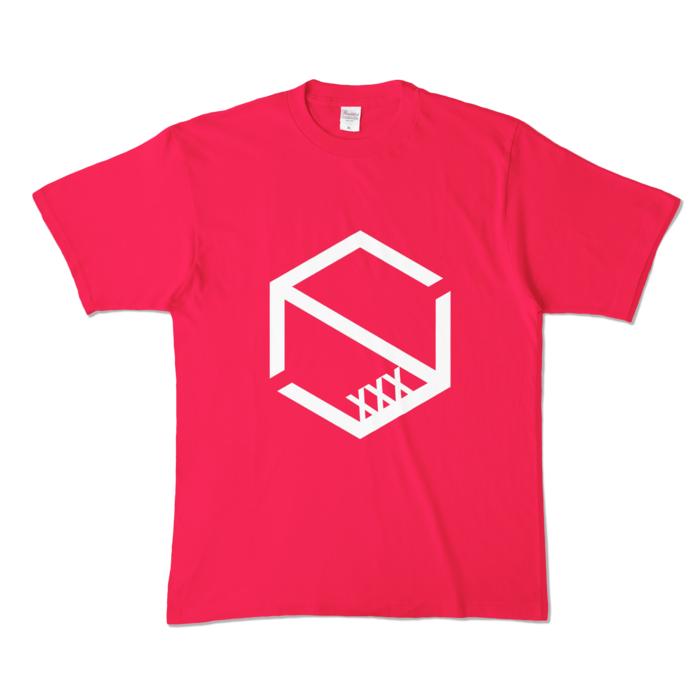 カラーTシャツ - XL - ホットピンク (濃色)