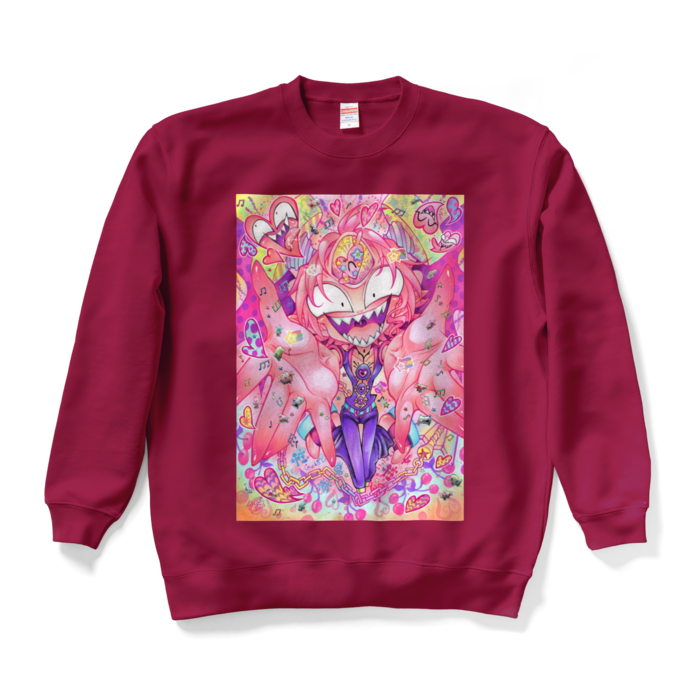 スウェット - XL - バーガンディ