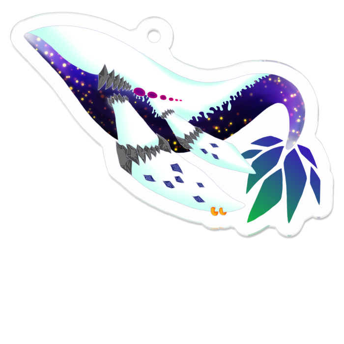 アクリルキーホルダー - 50 x 50 (mm)