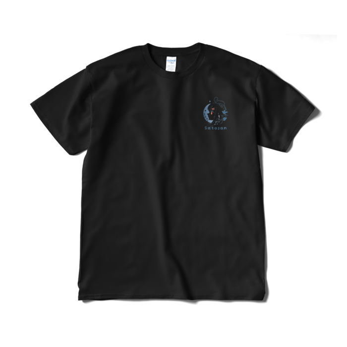 Tシャツカラーロゴ - XL - ブラック