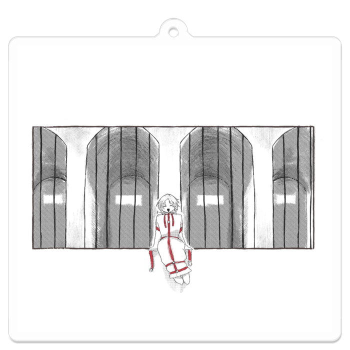 アクリルキーホルダー - 70 x 70 (mm)(1)