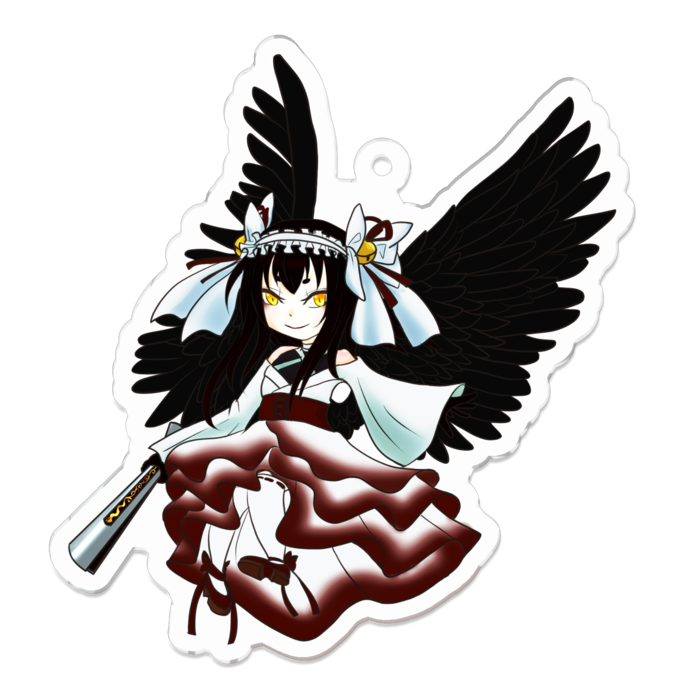 アクリルキーホルダー - 70 x 70 (mm)