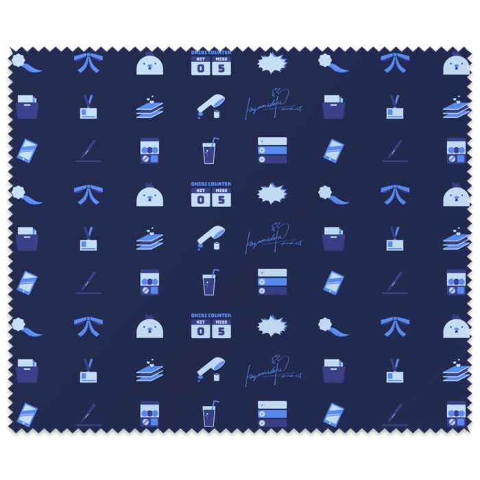 画面・眼鏡クリーナー ネイビー