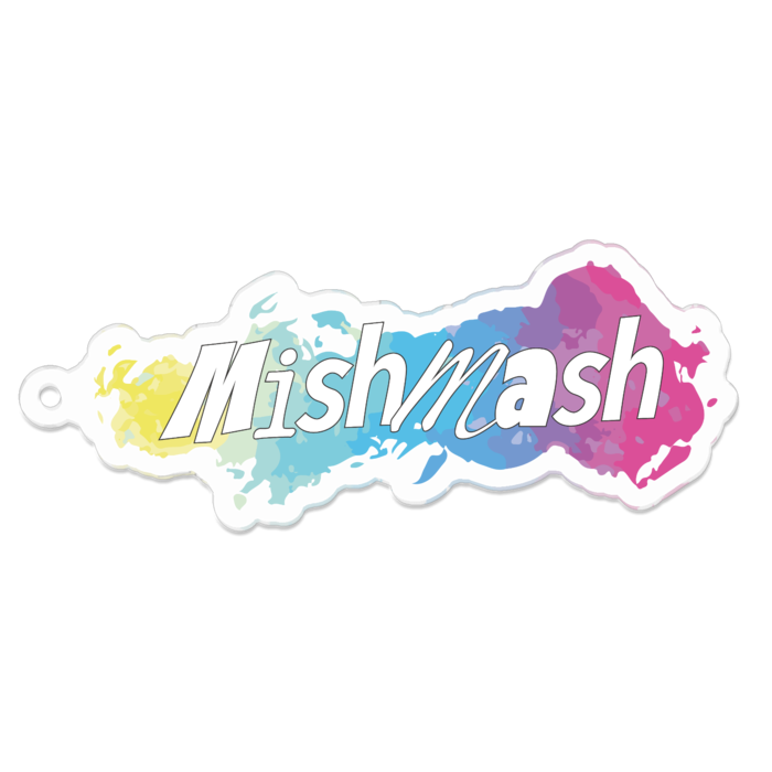 アクリルキーホルダー（コーティング） - 70 x 70 (mm)