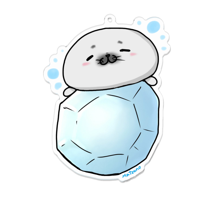 アクリルキーホルダー（コーティング） - 100 x 100 (mm)