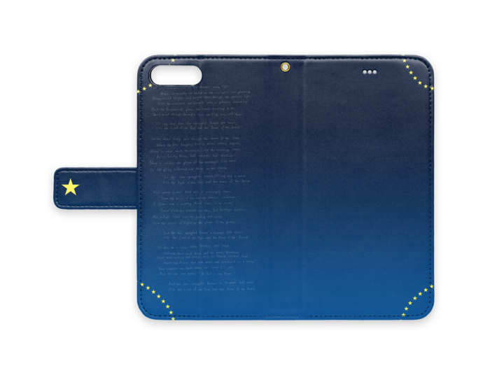 手帳型iPhoneケース - iPhone7 Plus - ストラップ穴 あり