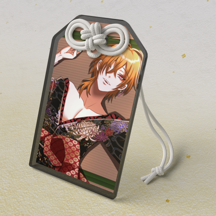 アクリルお守り - 50 × 80mm