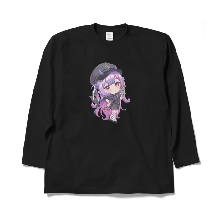 ロングスリーブTシャツ - XL - ブラック