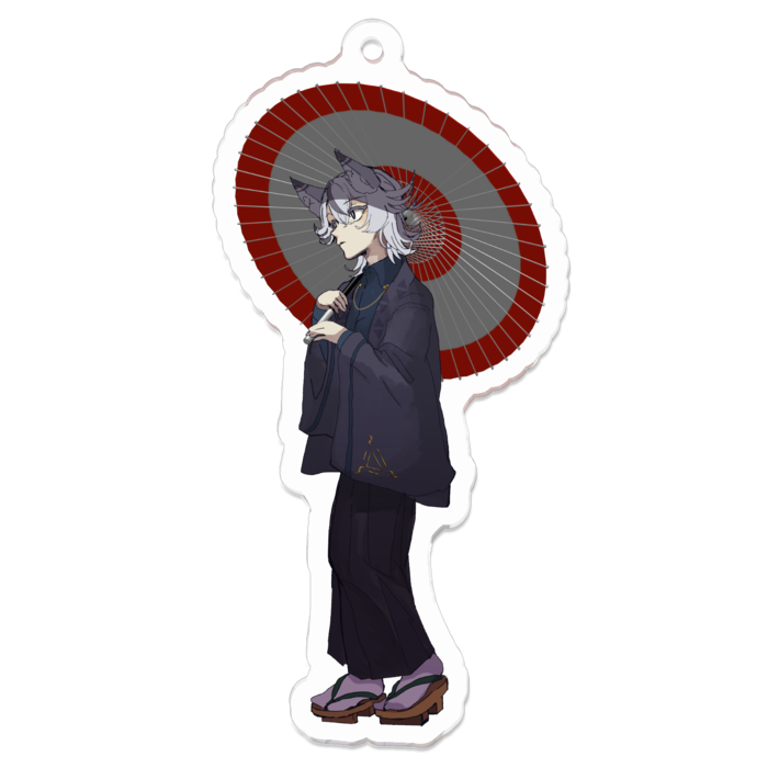 アクリルキーホルダー - 70 x 70 (mm)