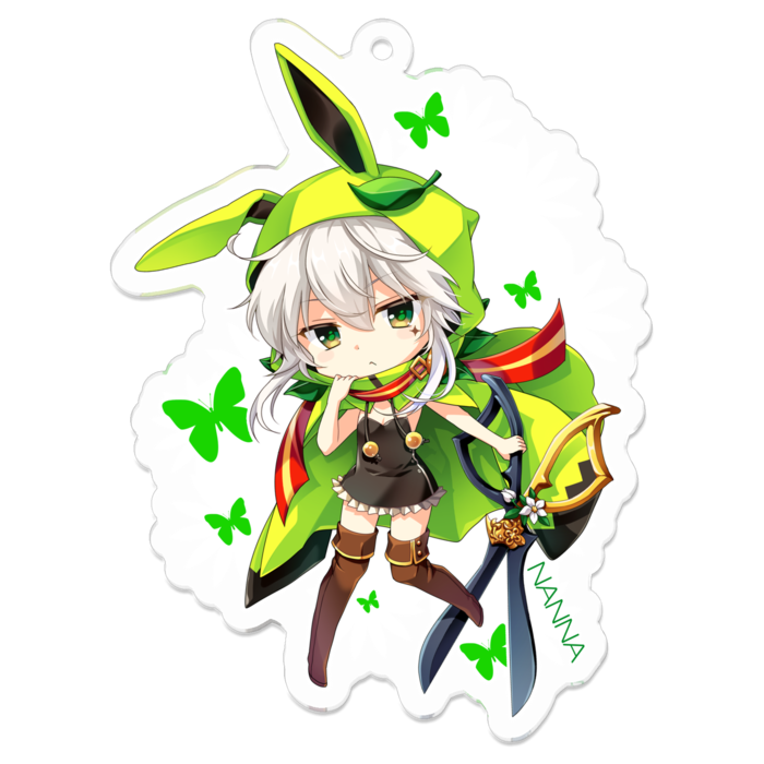 アクリルキーホルダー - 70 x 70 (mm)