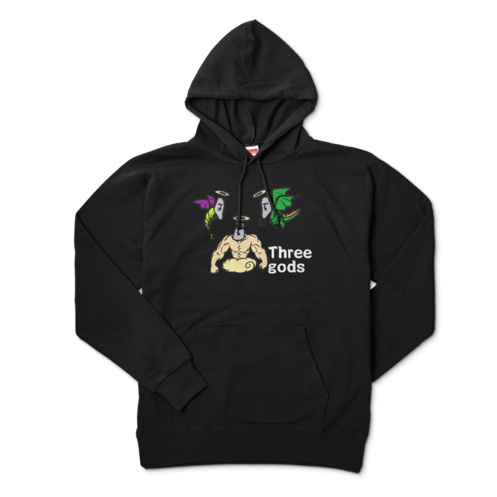 パーカー - XL - ブラック