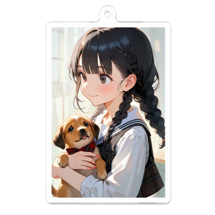 アクリルキーホルダー - 70 x 70 (mm)