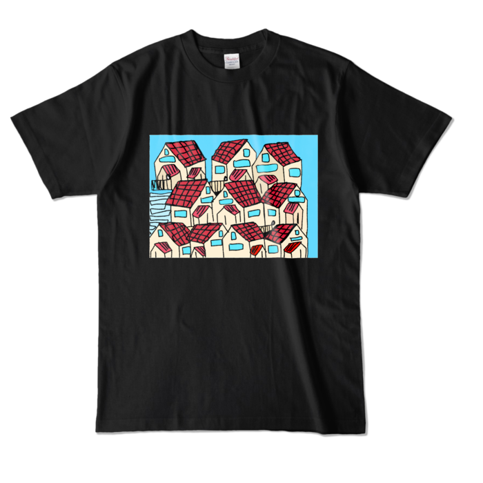 カラーTシャツ - L - ブラック (濃色)