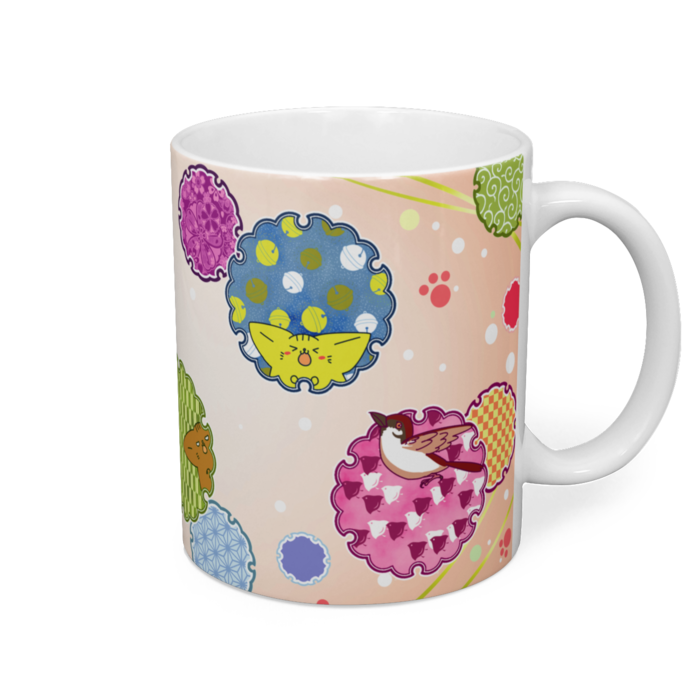 マグカップ - 直径 8 cm / 高さ 9.5 cm