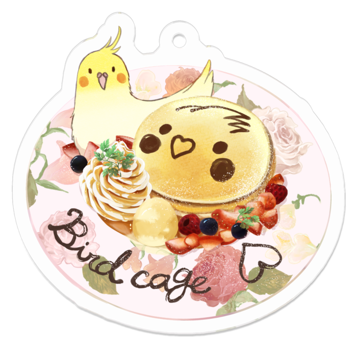 アクリルキーホルダー - 50 x 50 (mm)