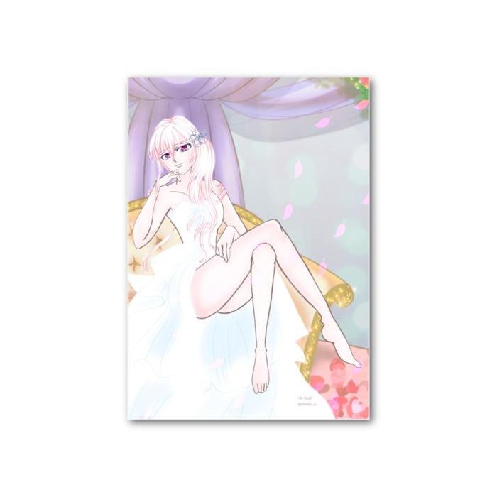 フォト風カード - 縦 - 片面