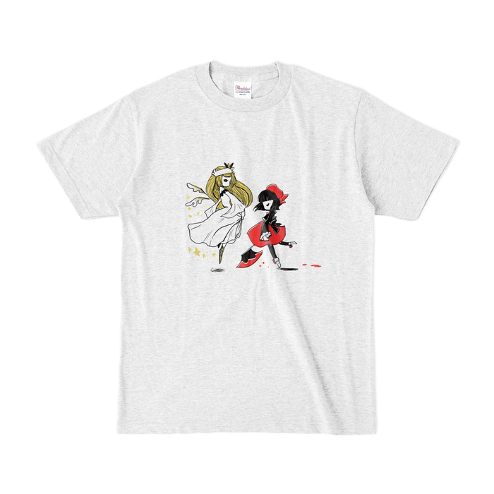 カラーTシャツ(淡色) - S - アッシュ