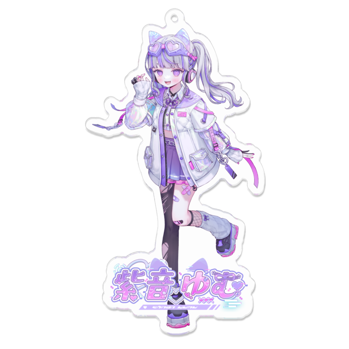 アクリルキーホルダー - 100 x 100 (mm)