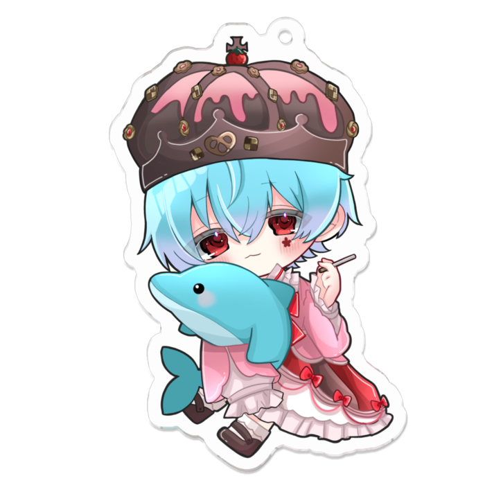 アクリルキーホルダー - 70 x 70 (mm)