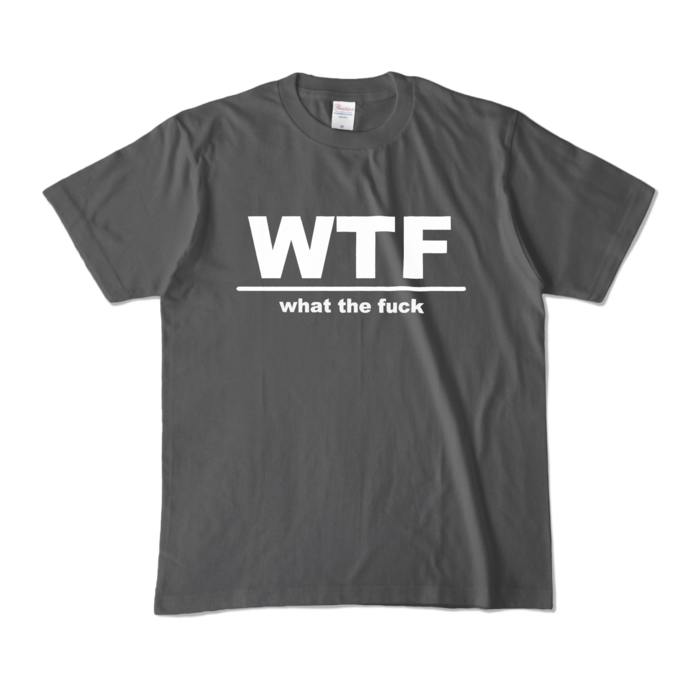 カラーTシャツ - M - チャコール (濃色)