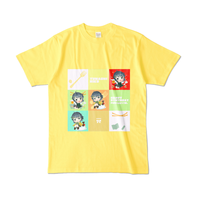 カラーTシャツ - L - イエロー (濃色)