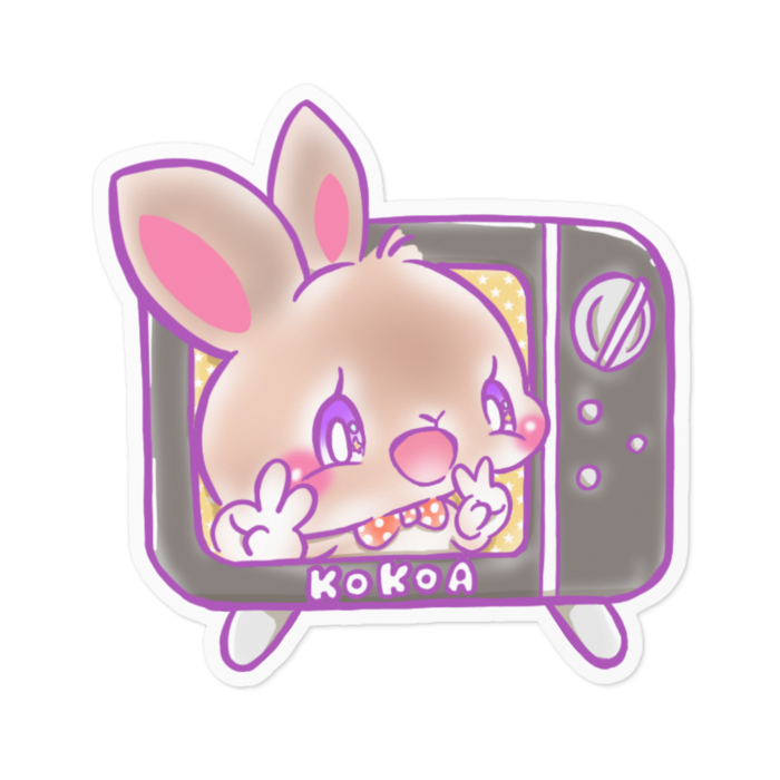 ステッカー - 100 x 100 (mm)