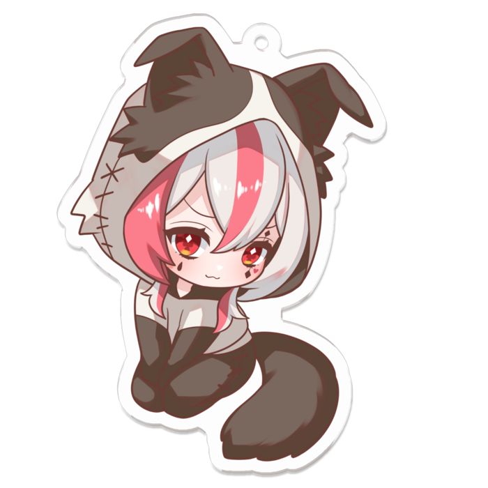 アクリルキーホルダー - 70 x 70 (mm)